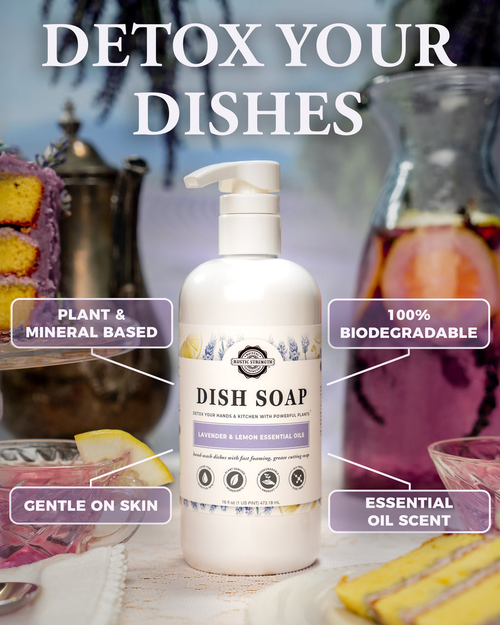 Dish Soap | Lavender & Lemon