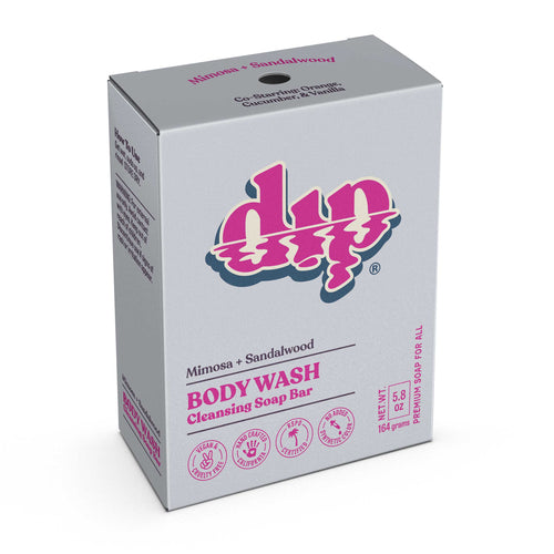 Dip Body Wash Cleansing Soap Bar - Mimosa & Sandalwood