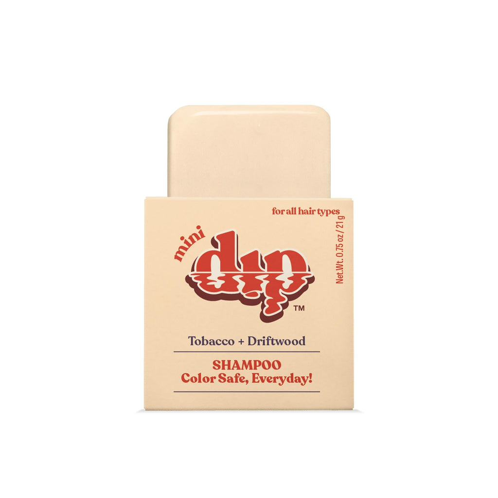 Mini Dip Shampoo Bar: Color Safe, Everyday - Tobacco & Driftwood