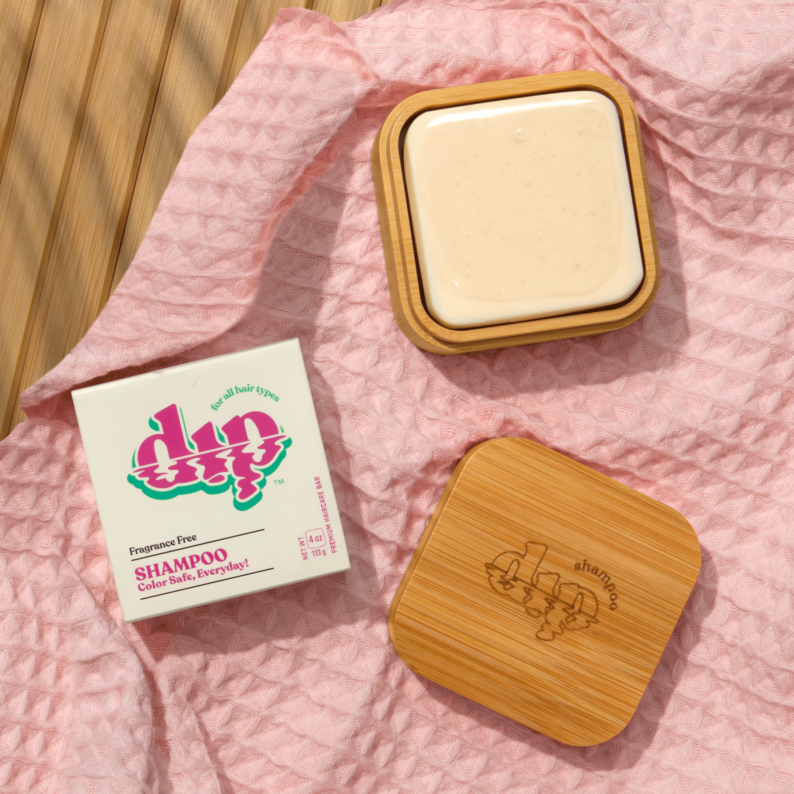 Dip Large Shampoo Travel Case with Coaster