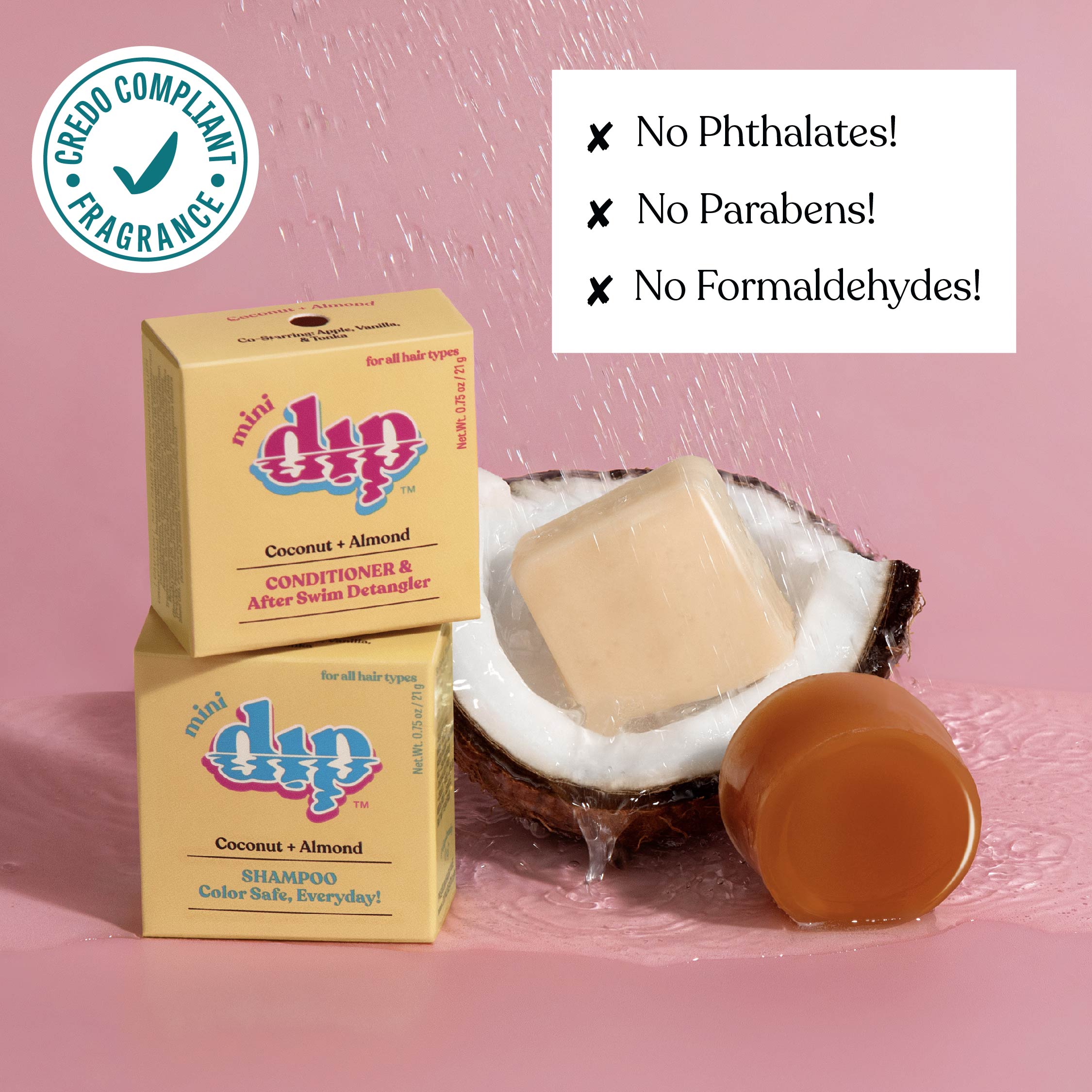 Mini Dip Conditioner & After Swim Detangler - Coconut & Almond