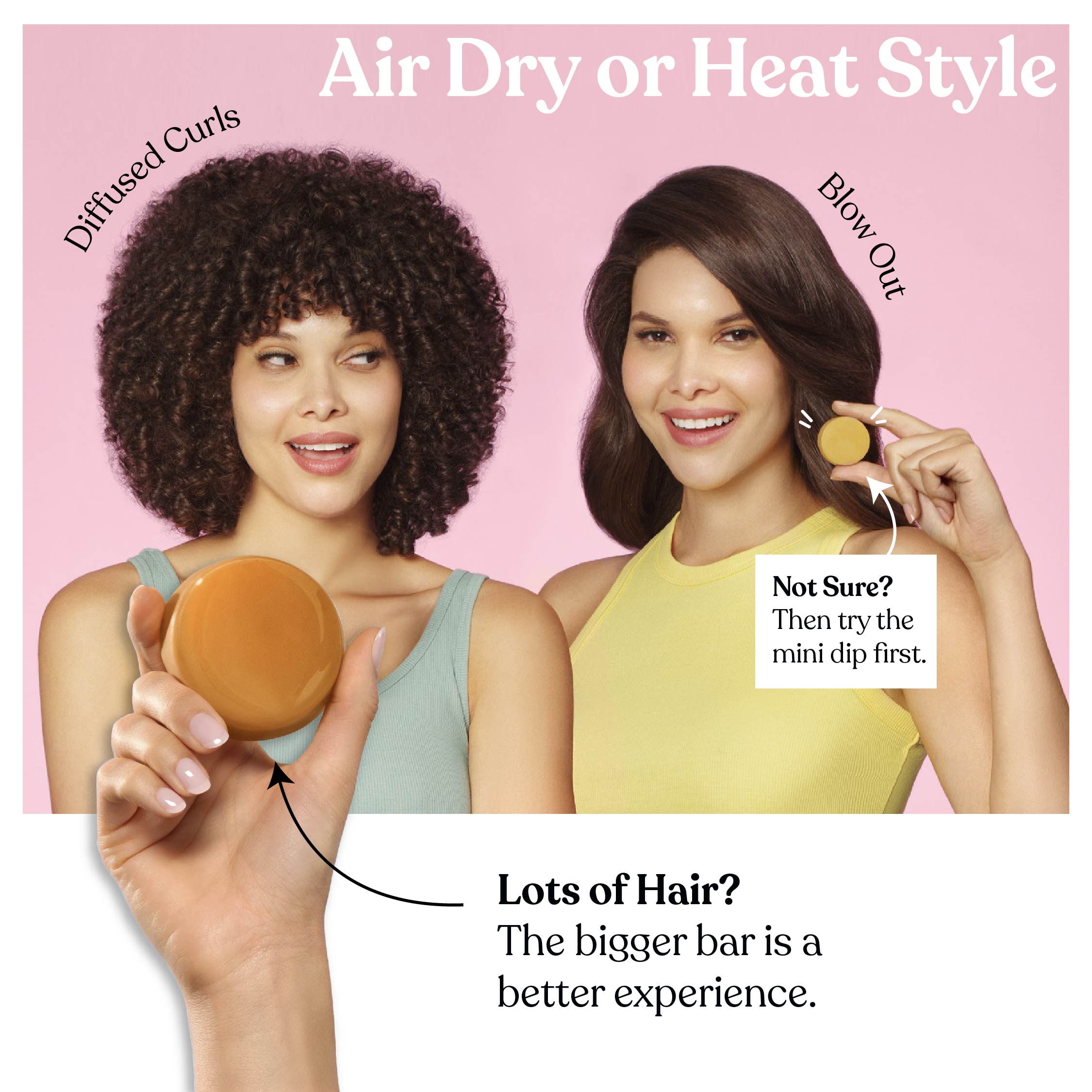 Dip Sun Shield: Conditioner Bar & After Swim Detangler