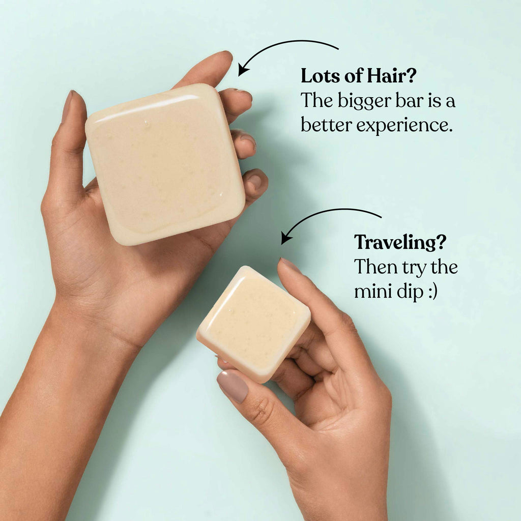 Dip Shampoo Bar: Color Safe, Everyday - Tobacco & Driftwood