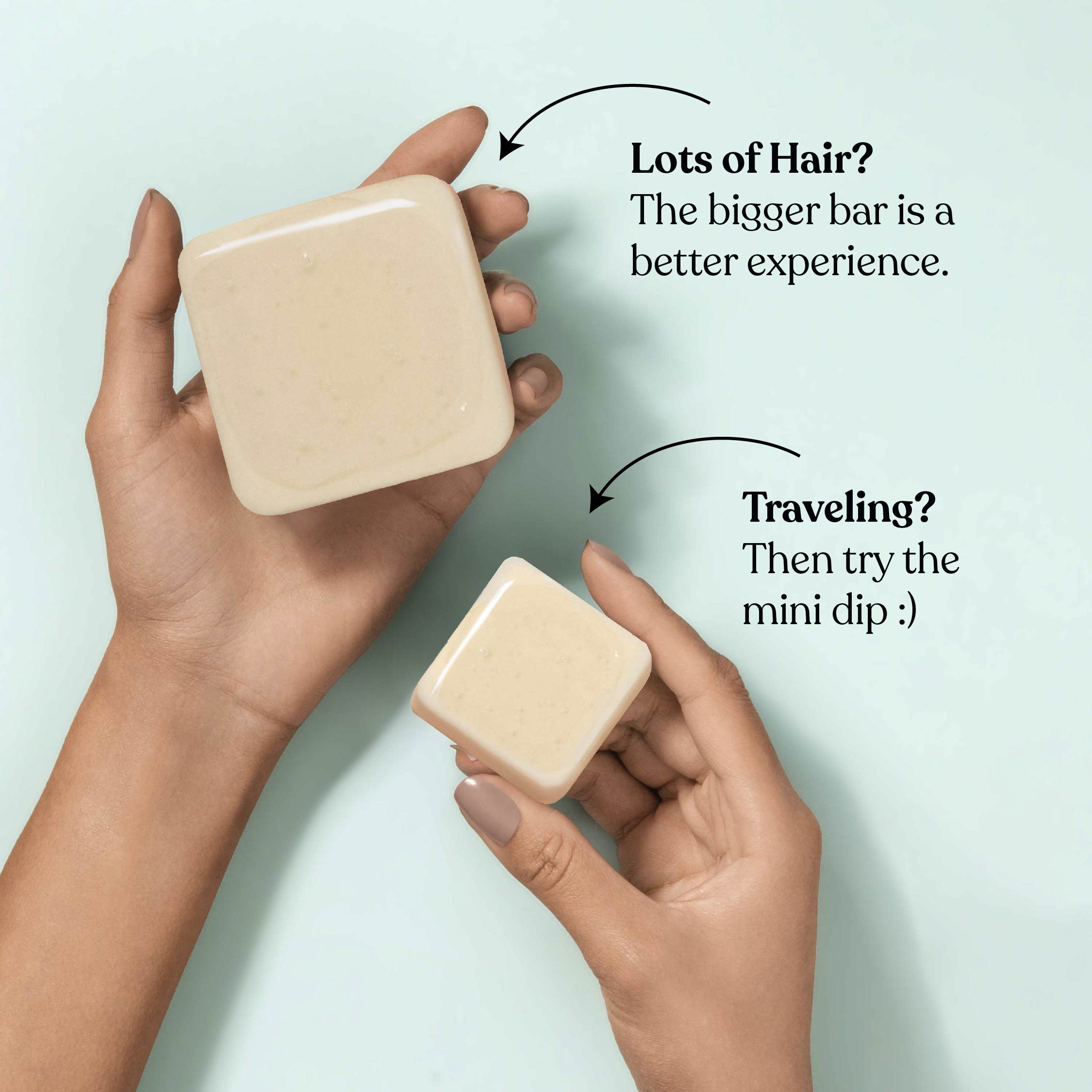 Mini Dip Shampoo Bar: Color Safe, Everyday - Mimosa & Sandalwood
