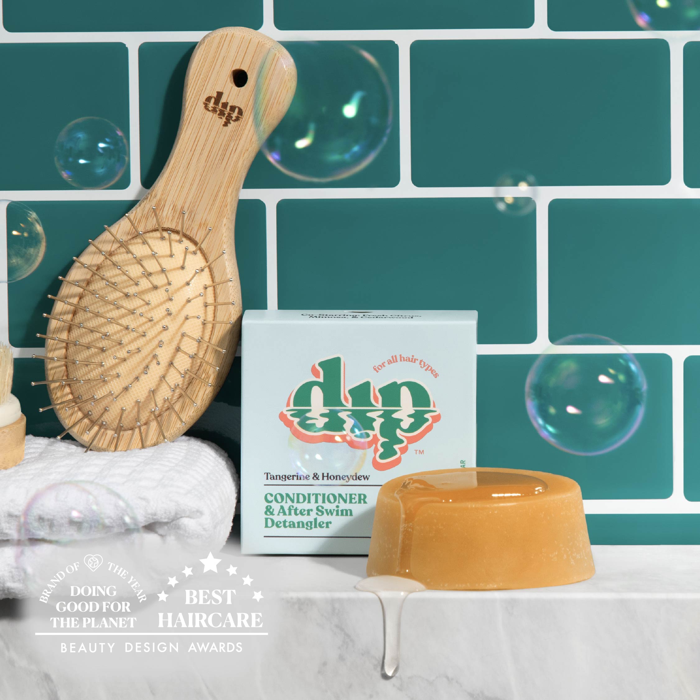 Dip Conditioner Bar & After Swim Detangler - Tangerine & Honeydew