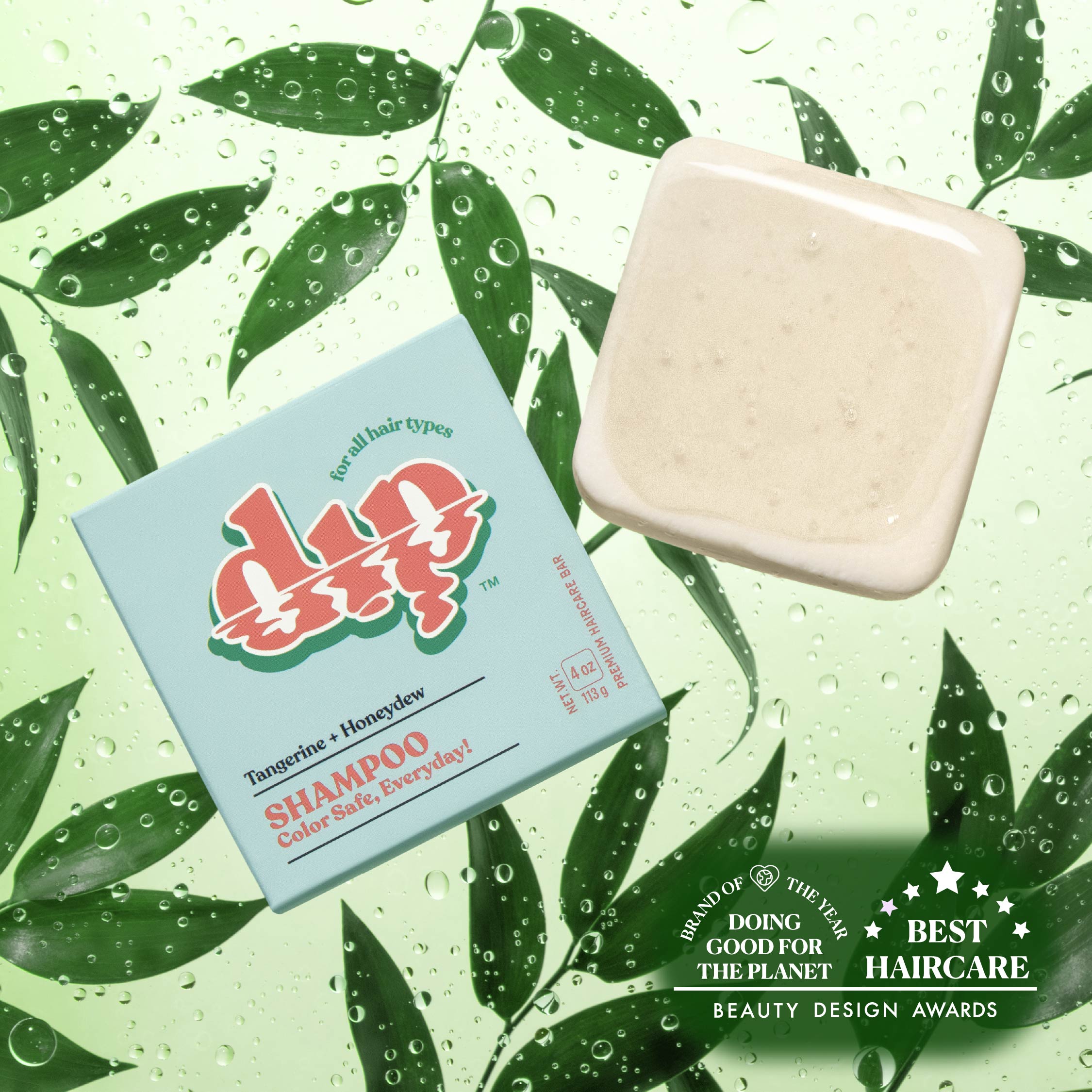 Dip Shampoo Bar: Color Safe, Everyday - Tangerine & Honeydew