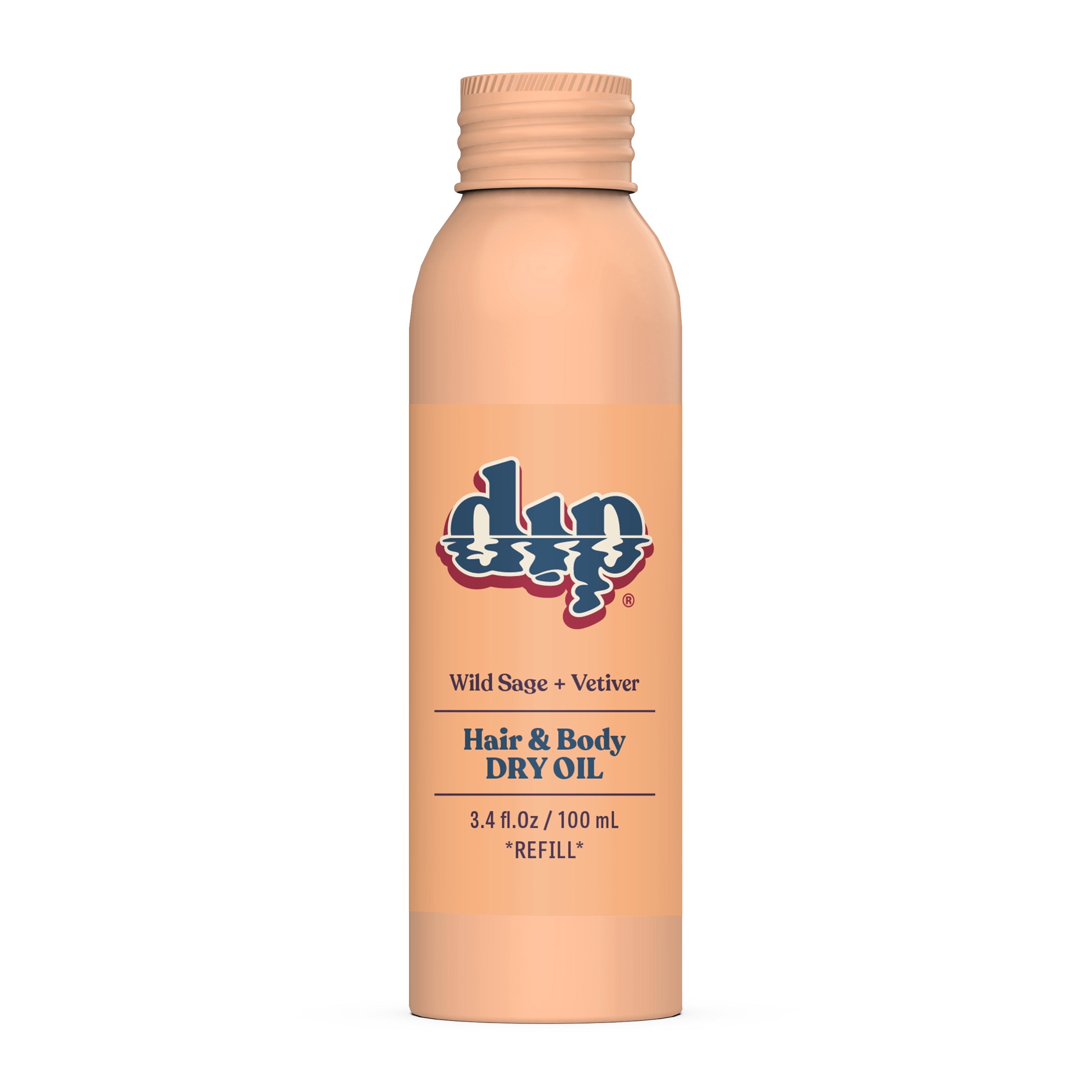 Dip REFILL Hair & Body Dry Oil - Wild Sage & Vetiver