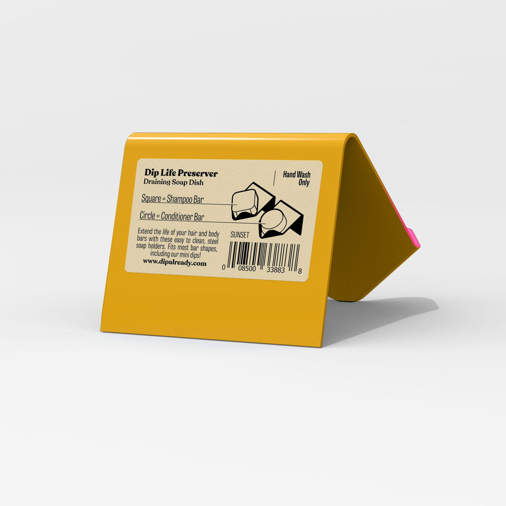 Dip Life Preserver: Sunset Draining Soap Dish (single unit)