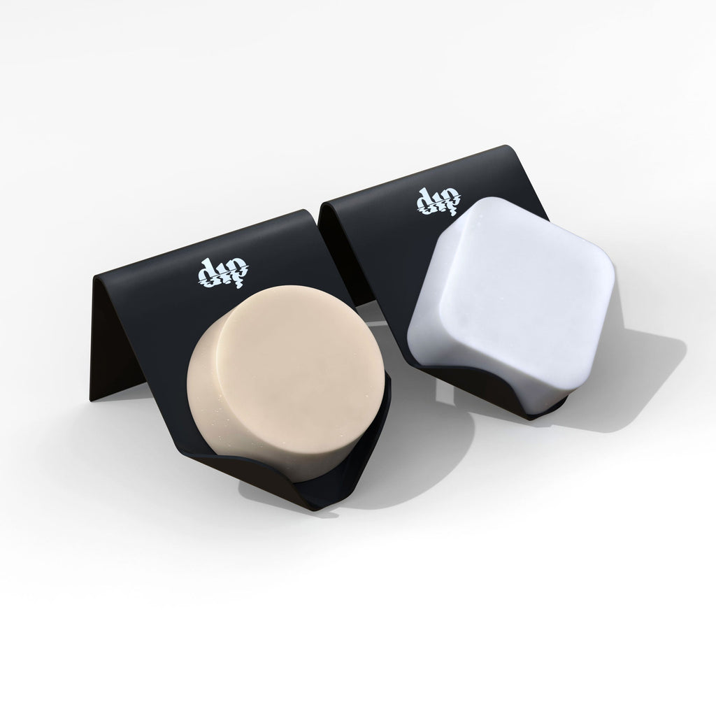 Dip Life Preserver: Black Draining Soap Dish (single unit)